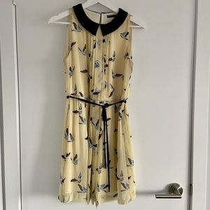 Zara Mini Dress with Peter Pan Collar